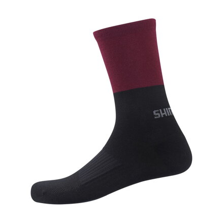 SHIMANO Socks ORIGINAL WOOL TALL black/red