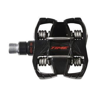TIME DH/TR pedals TIME DH 4 including ATAC cases, black (TIME part number T2GV014)