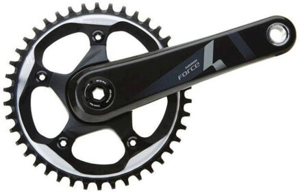SRAM Force1 BB30 1725 cranks with 42z X-SYNC derailleur (BB30 bearings not included)