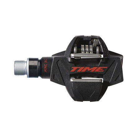 TIME XC pedals TIME ATAC XC 8 including ATAC cases, black/red (TIME part number T2GV002)