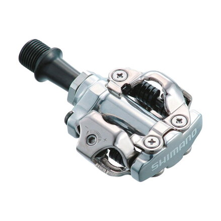 Shimano Pedals PD-M540 SPD silver+cleats SM-SH51