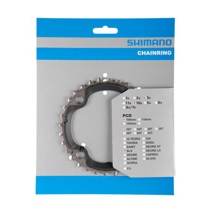 Shimano Chainring 32 teeth FC-M670 SLX