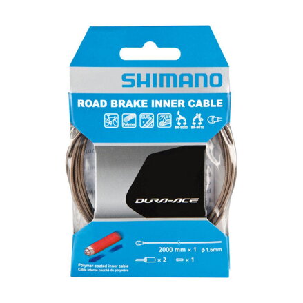 Shimano Road brake cable 1.6x2000mm stainless