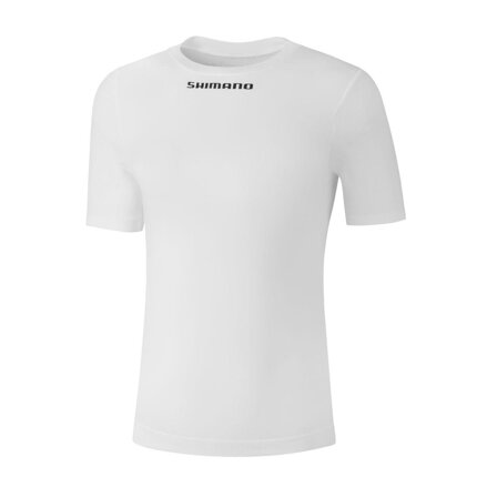 SHIMANO T-shirt VERTEX SS BASE LAYER white