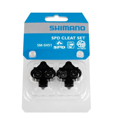 Shimano Cleats SM-SH51 SPD black PDM9000/8000/647/545/540/424/520/505/A530