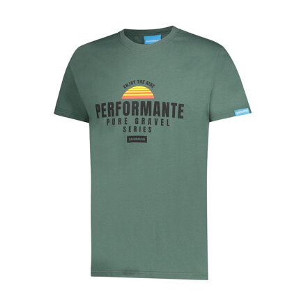 SHIMANO T-Shirt Graphic Tee Green / Size: L