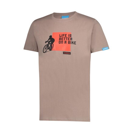 SHIMANO T-Shirt Graphic Tee Brown / Size: Xl