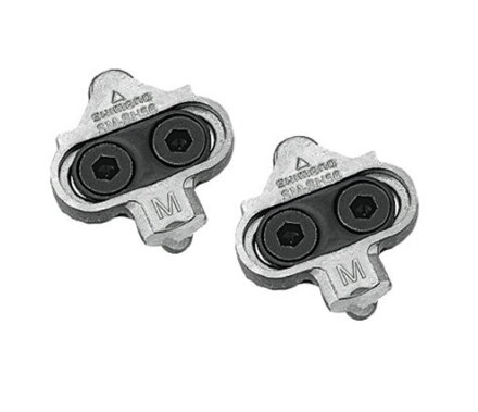 Shimano Cleats SM-SH56 pedals, silver, without