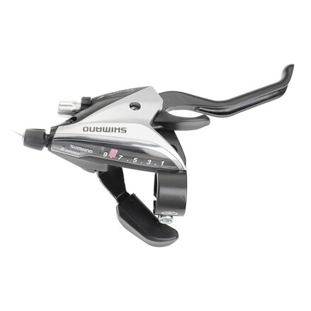 Shimano Shifter with lever ST-EF654 9 speed silver